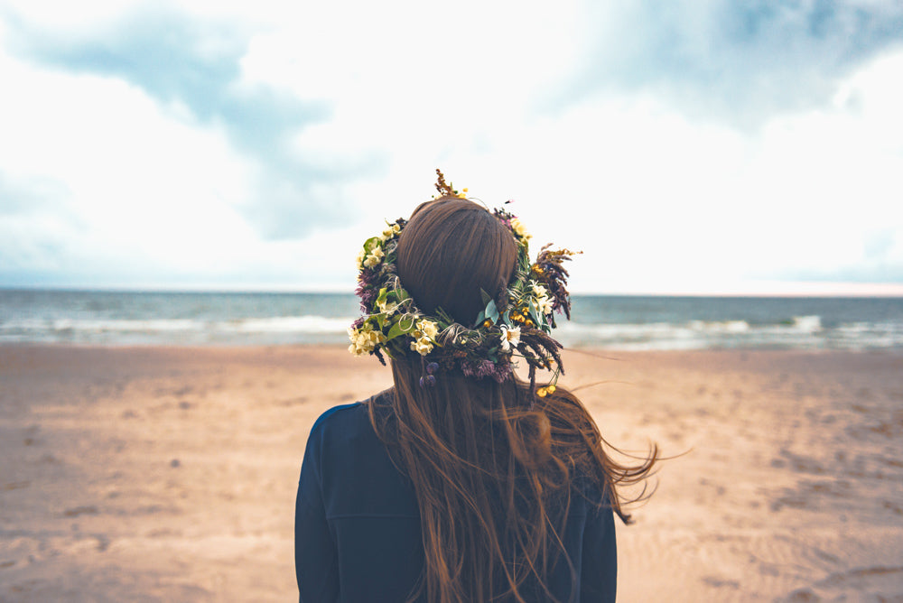 Chic DIY flower crowns