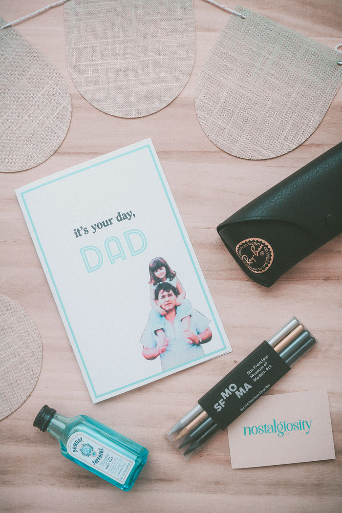Retro Father's Day printable card