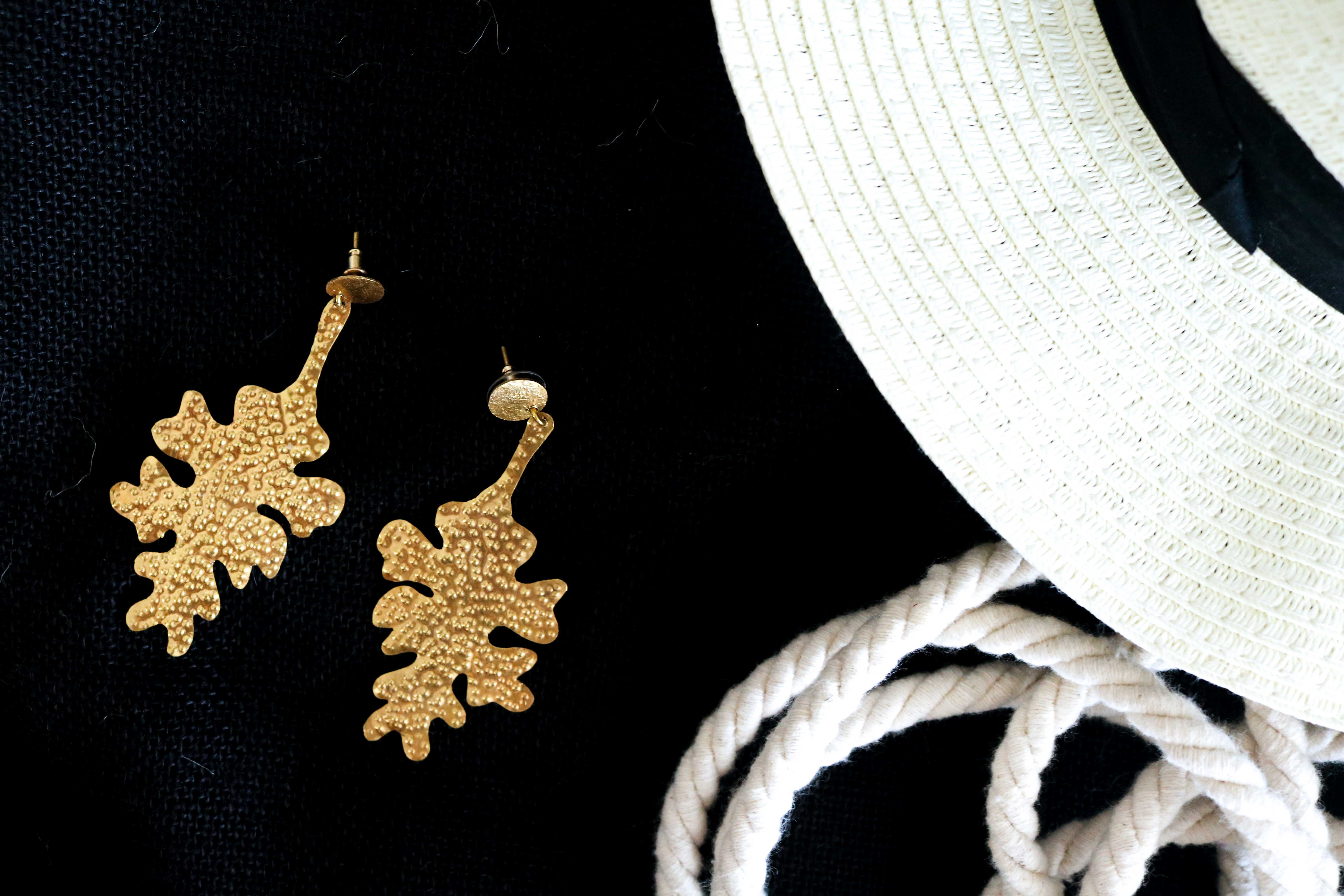 coral shaped statement jewelry